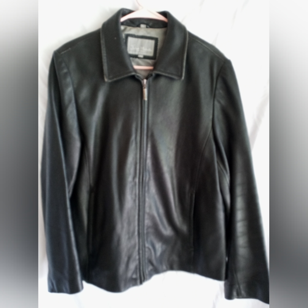 Ladies Juliet Michelle Lambskin Black Jacket Coat